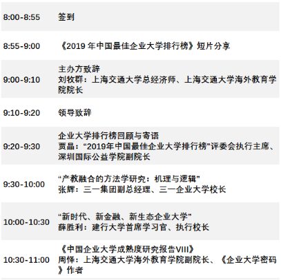 2019中国最  佳企业大学排行榜颁奖盛典暨第九届中国企业大学发展论坛即将召开