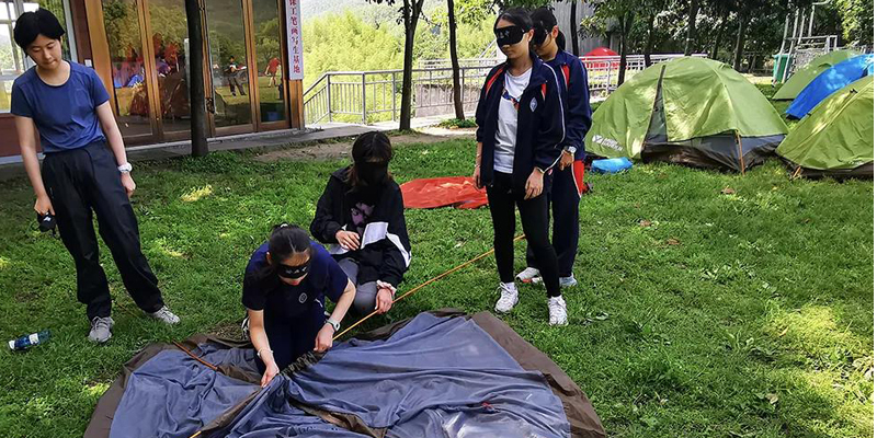 常州威雅户外探险项目——八至九年级的登山野营之旅