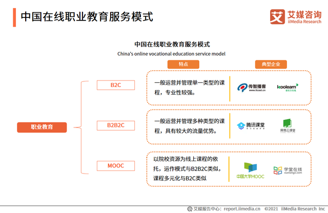 2020-2021中国职业发展教育现状及细分市场分析报告