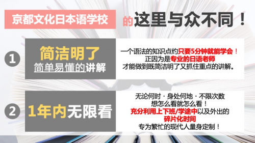 原版引进京都文化日本语学校线上语法课程，登陆腾讯课堂不出国门学日语