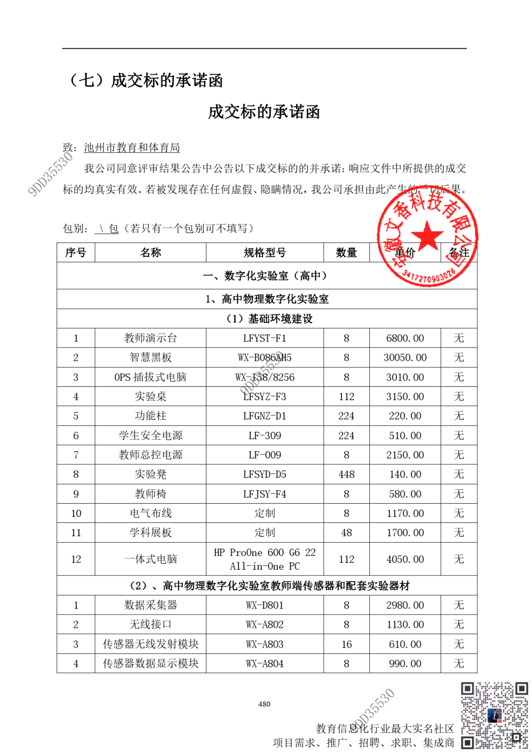 1.1亿文香中标安徽池州市 2022年度智慧学校建设项目