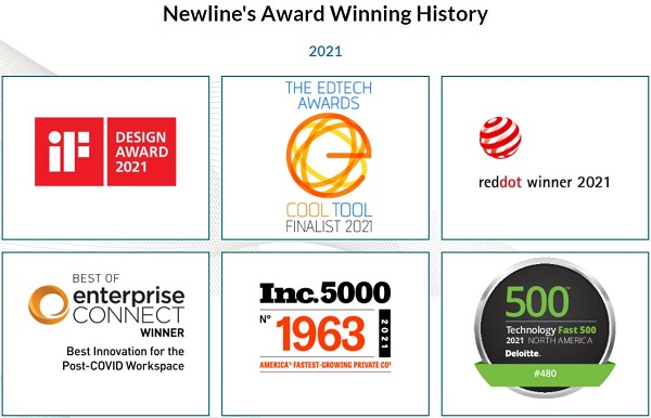 鸿合科技旗下newline携新品亮相美国Infocomm：加速布局海外市场