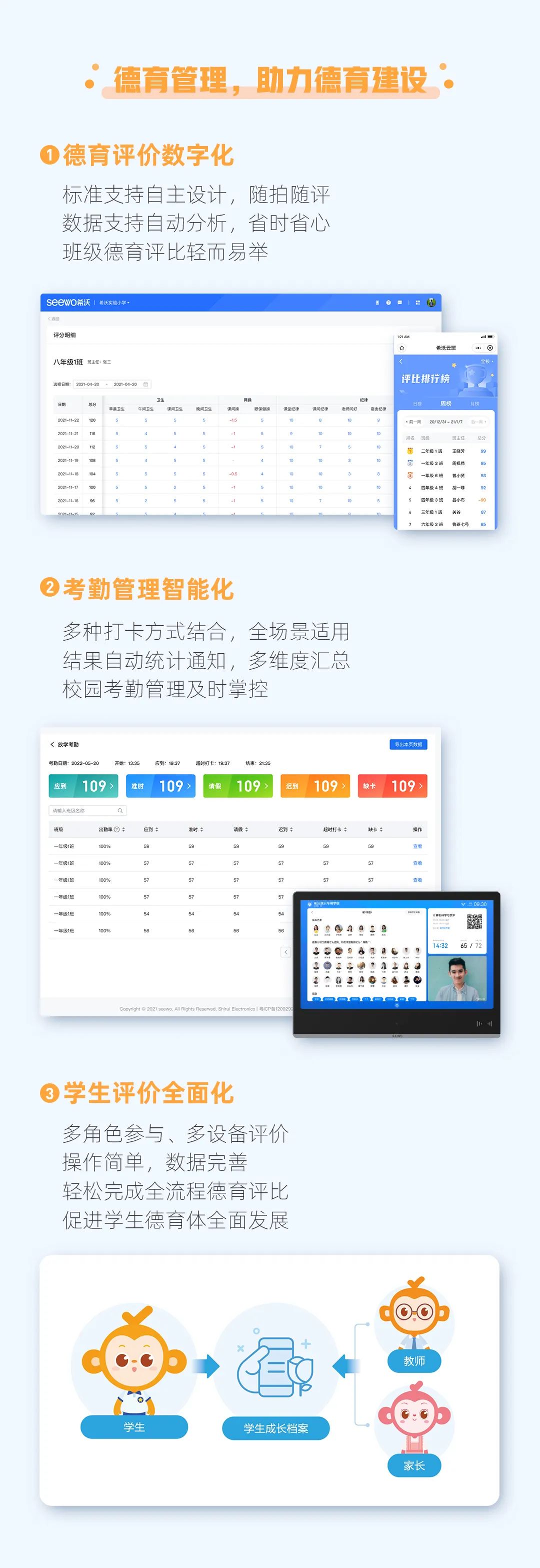 一体化智慧校园平台，希沃魔方云助力校园数字化建设