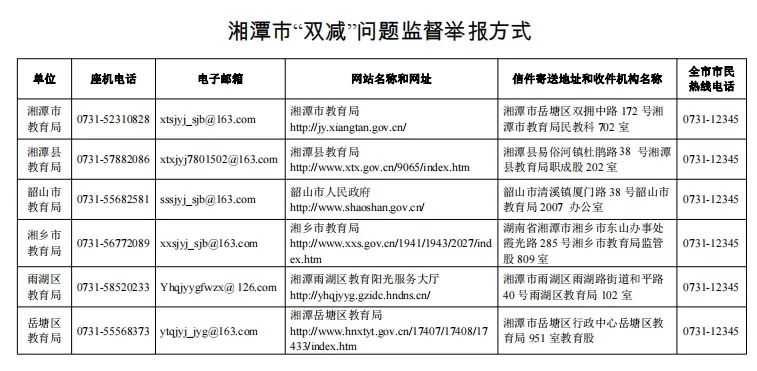 湖南省教育厅加强2024年寒假期间校外培训治理