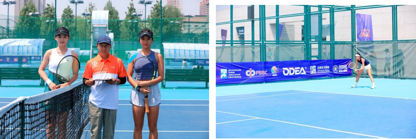 2024年中国中学生（青少年）网球精英赛在石家庄开幕