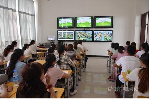 甘肃高台县推进教育城域网建设