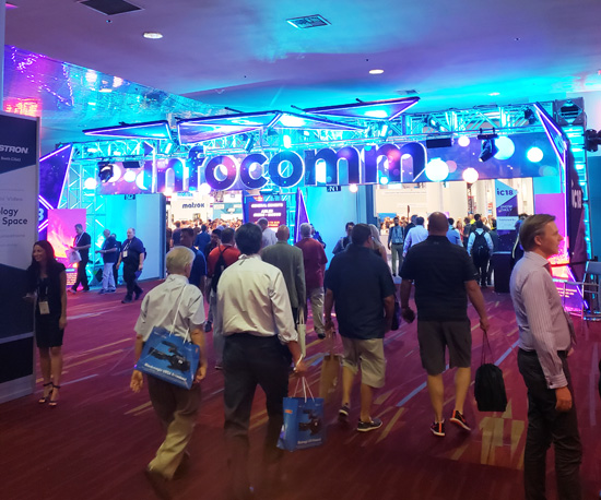 参展InfoComm USA 2018 ,佐西卡绽放投影配件专家风采