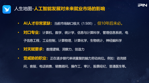 500企业抢1名人工智能人才 科学家iPIN杨洋传授AI报考秘籍