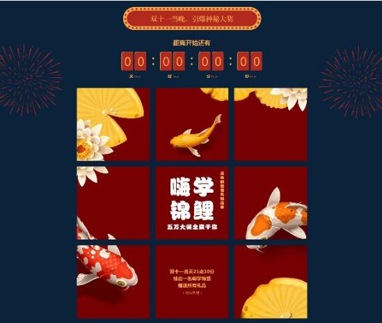 嗨学“双11”盛典火爆来袭 锦鲤大奖等你来拿