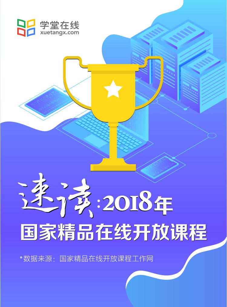 速读·2018年国 家精品在线开放课程