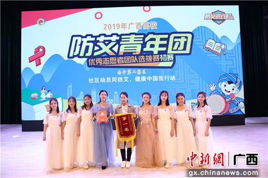 2019年广西高校“防艾青年团”优秀志愿者团队选拔赛初赛举行