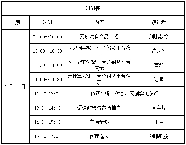 欢迎参加2020云创大数据教育行业合作伙伴大会！