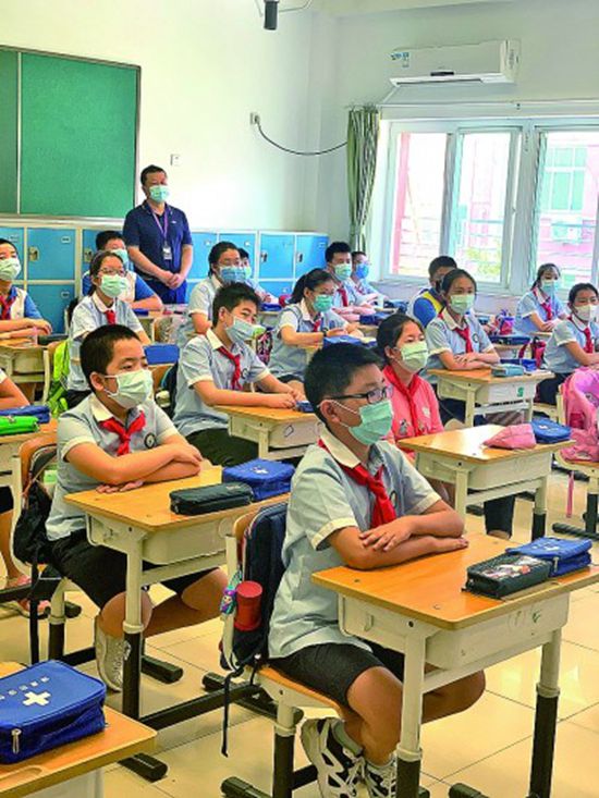 北京40万名中小学生复课—— 不一样的“六一” 不一样的开学