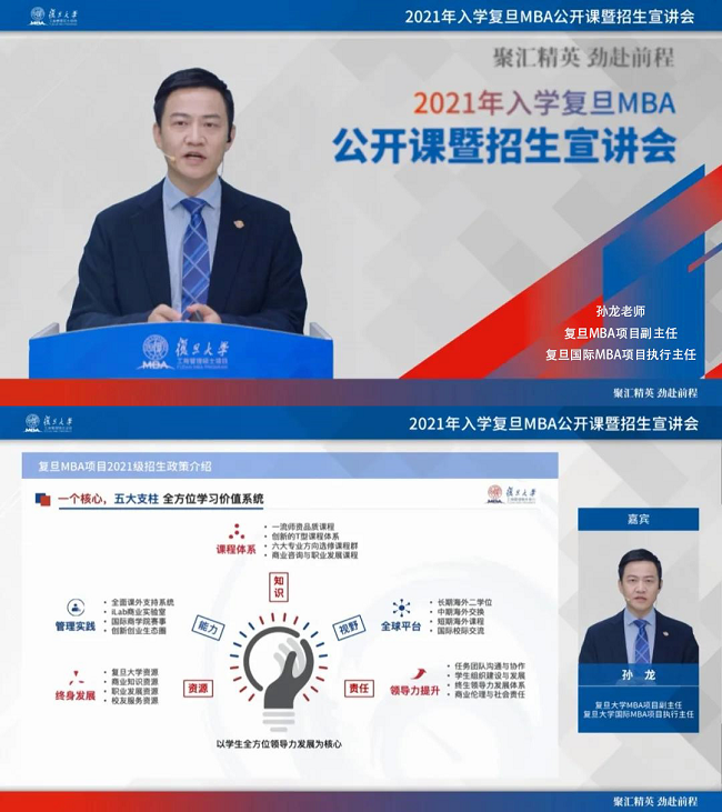 敲黑板!2021入学复旦MBA最后一场公开课,重点就在这里!