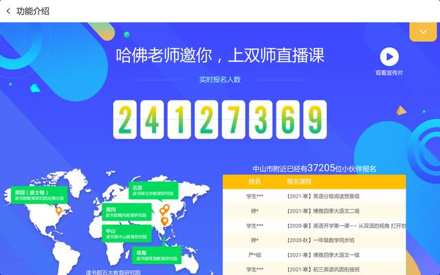 3年报名人次突破2400万，读书郎双师直播课到底有何魅力？