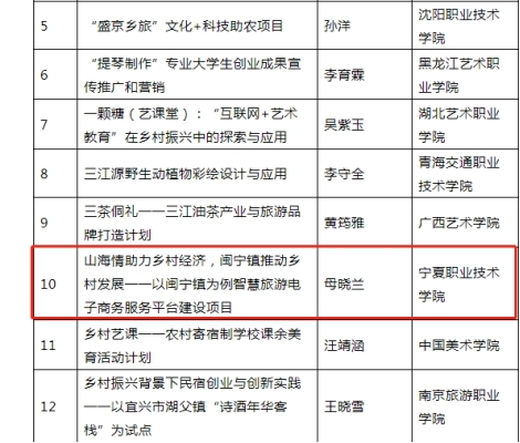 宁夏职业技术学院一项目入选提质培优行动计划