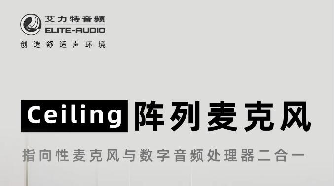 一张图了解Ceiling阵列麦克风