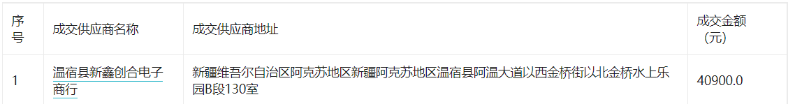 拜城县赛里木镇人民政府关于音频及会议系统的网上超市采购项目成交公告