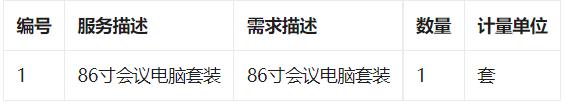 中山职业技术学院视频会议系统设备定点议价采购公告