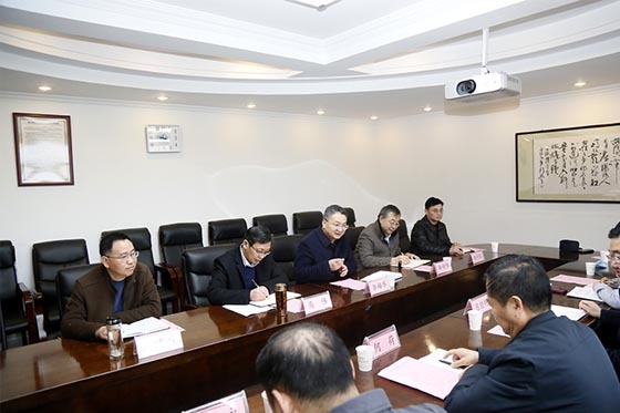 淮北市委统战部来淮北师范大学调研工作