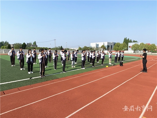 安徽庐江加强体育教学交流重视体育育人功能