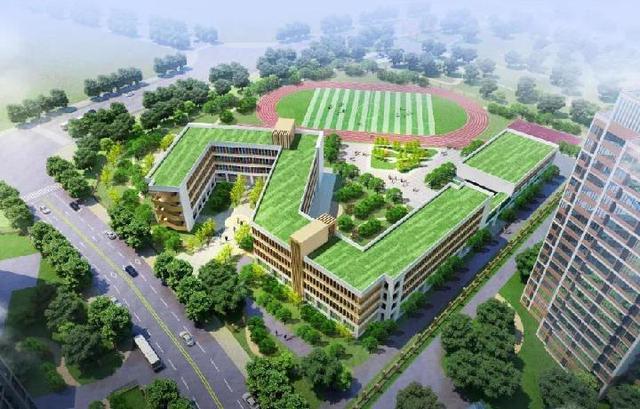 湖北襄阳走运，迎来1所38亩的新学校，开设36个班