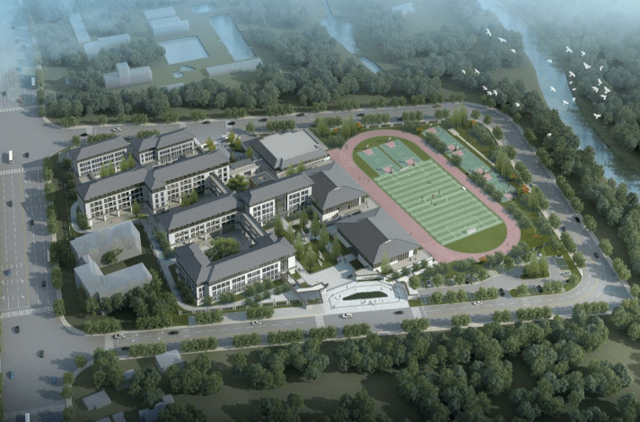 浙江嘉兴走运，被投资2.2亿的学校砸中，占地63亩，开设36个班级