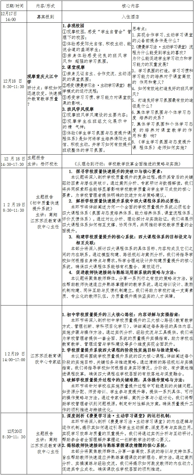 聚焦：初中质量快速提升，走进重庆大江中学