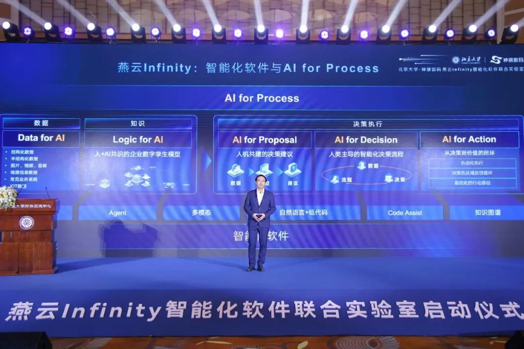 北京大学-神旗数码燕云Infinity智能化软件联合实验室成立 聚焦大模型时代智能化软件技术创新