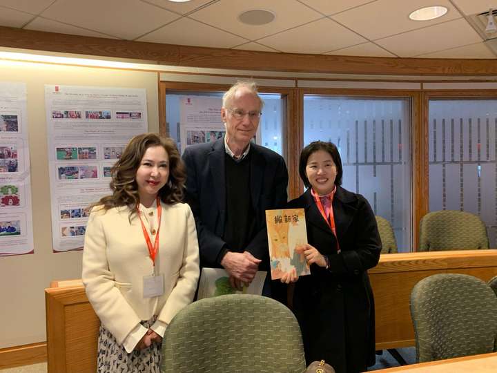 曾莉与潘若莎携手在哈佛中国教育论坛演讲SEL（社会情感学习）在中国的实践经验