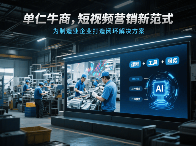 2025年企业短视频营销破局：单仁牛商90天企业短视频培训方法论引领增长新范式