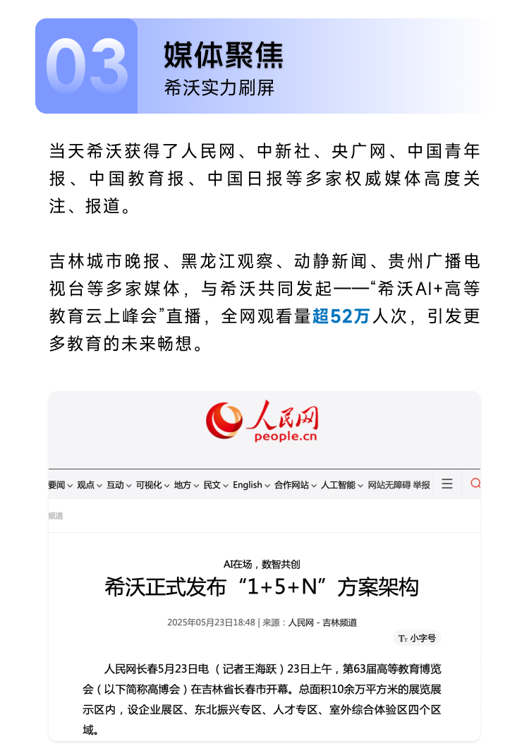 超52万人关注的希沃AI！直击高等教育进化现场！