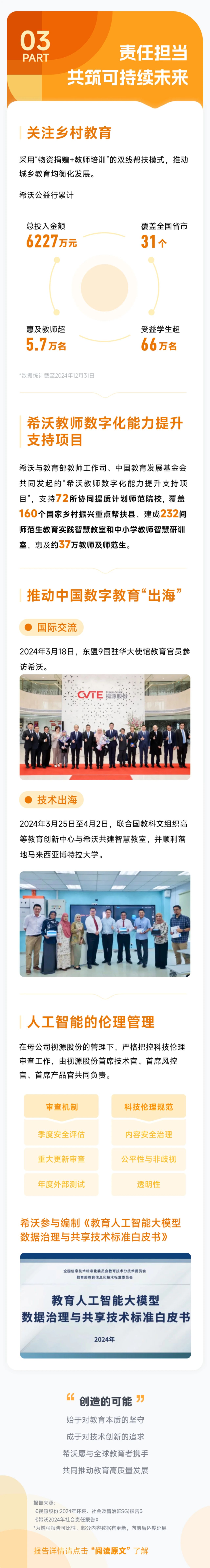 希沃最新社会责任报告发布！智能向实，赋能教育