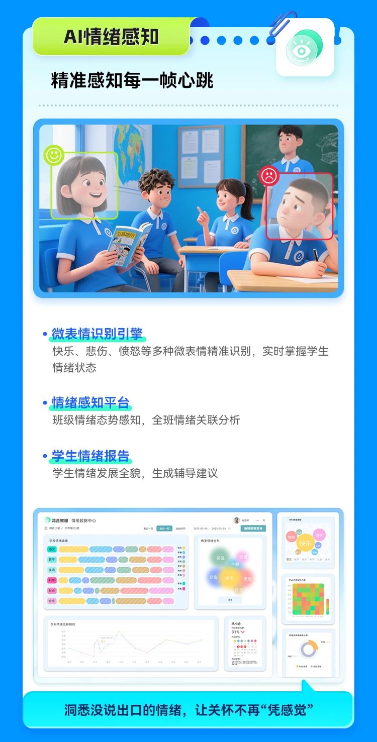 重磅新品 | 鸿合智瞳：以AI的“第六感”守护平安校园
