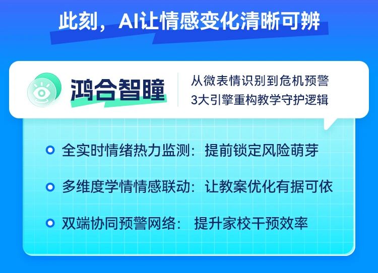 重磅新品 | 鸿合智瞳：以AI的“第六感”守护平安校园