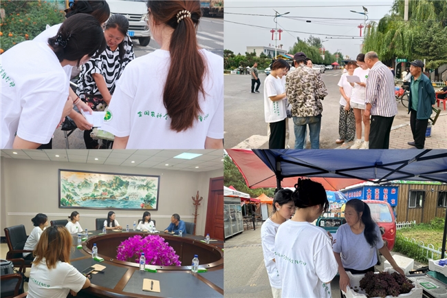 青春助农在路上，农科学子为陈家店乡村振兴献策