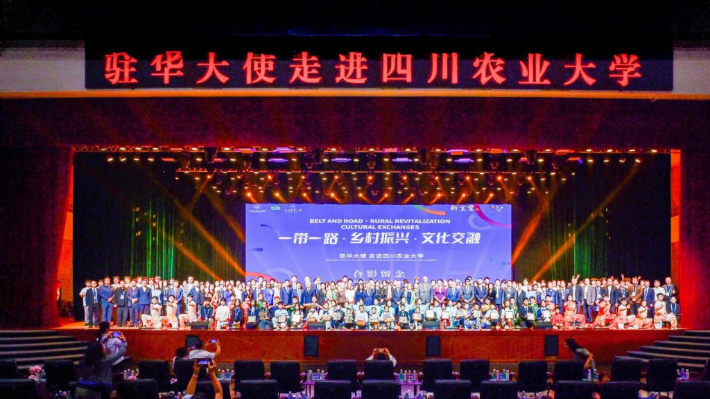 “国际朋友圈”扩容 11国驻华大使为雨城点赞 ——“‘乡村振兴·文化交融”驻华大使走进雨城区公益交流活动侧记