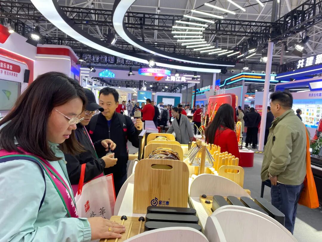 聚焦展会丨第86届中国教育装备展示会圆满收官!金三惠期待与您再次相遇,共创AI音乐教学新时代! 聚焦展会丨第86届中国教育装备展示会圆满收官!金三惠期待与您再次相遇,共创AI音乐教学新时代!